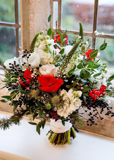 Winter Bride Bouquet